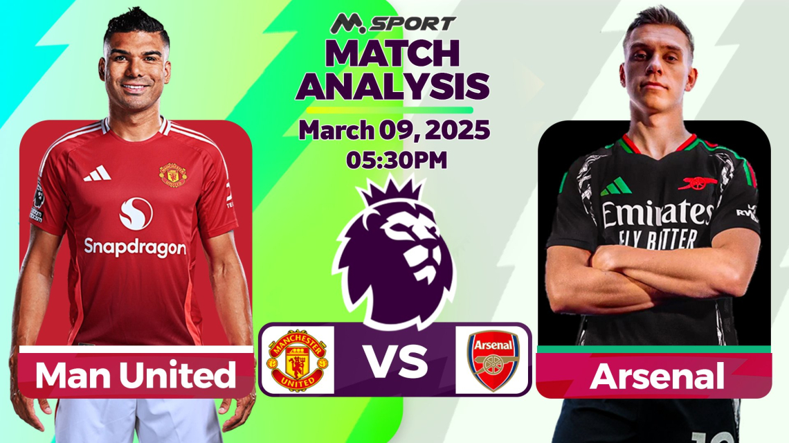 Man United vs Arsenal: Gunners Last Chance at Staying in Title Race Comes Against Struggling Red Devils